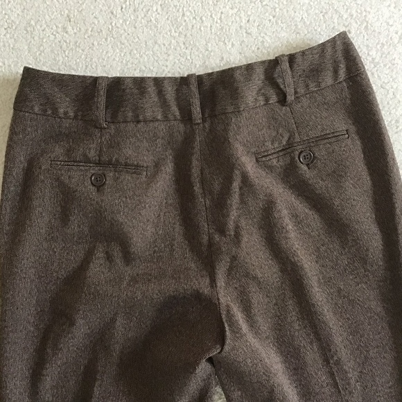 Larry Levine stretch size 6 brown trousers - Picture 5 of 6